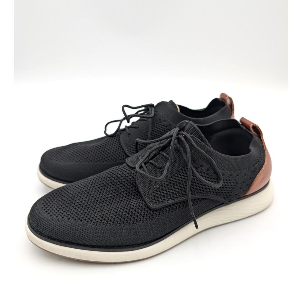 Nordstrom Rack Milo Hybrid Knit Sneaker Derby Shoes Men's Black Size US11M EU44